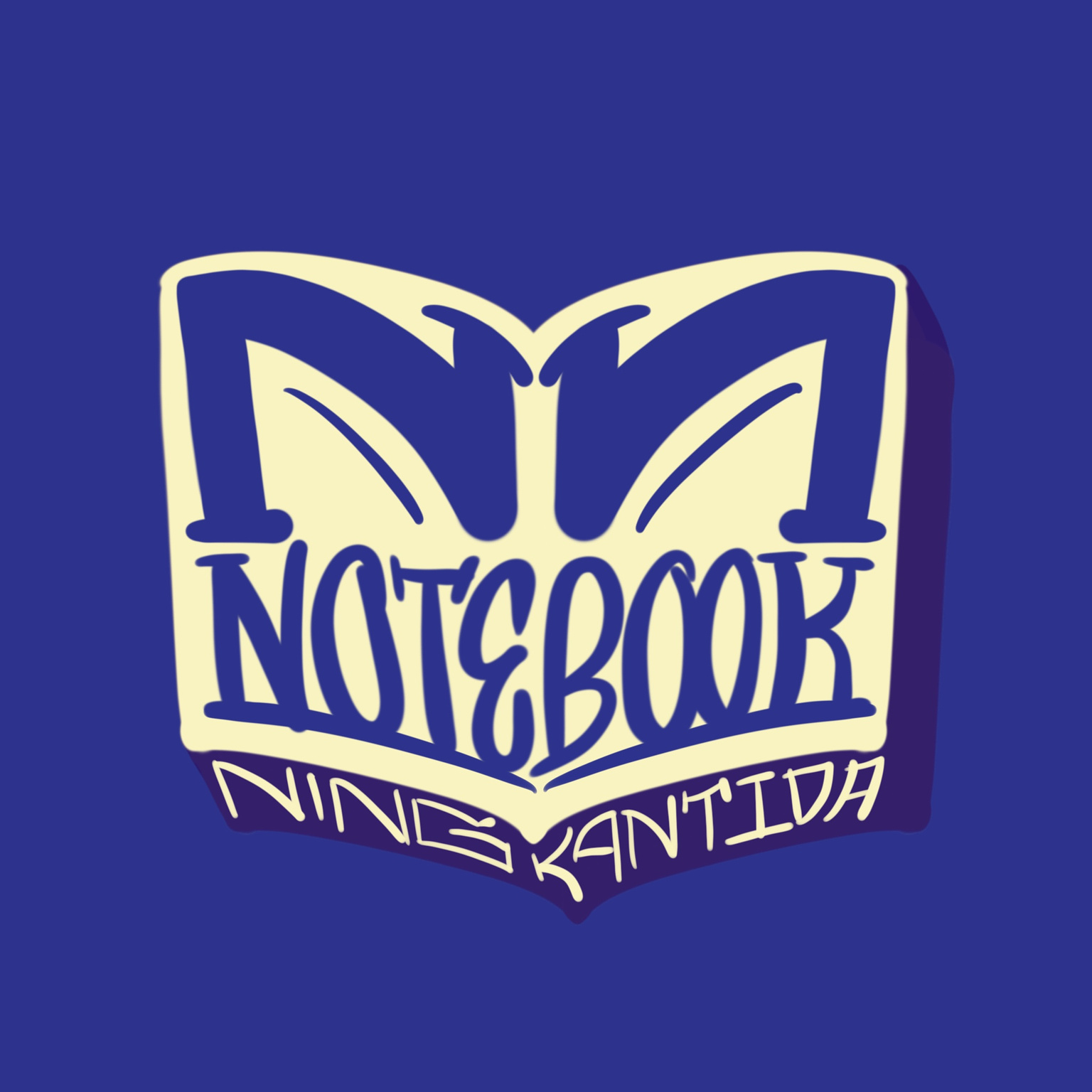 New Logo for Ning Narrative Notebook, using "NN" to resemble a corner of a page in a notebook.