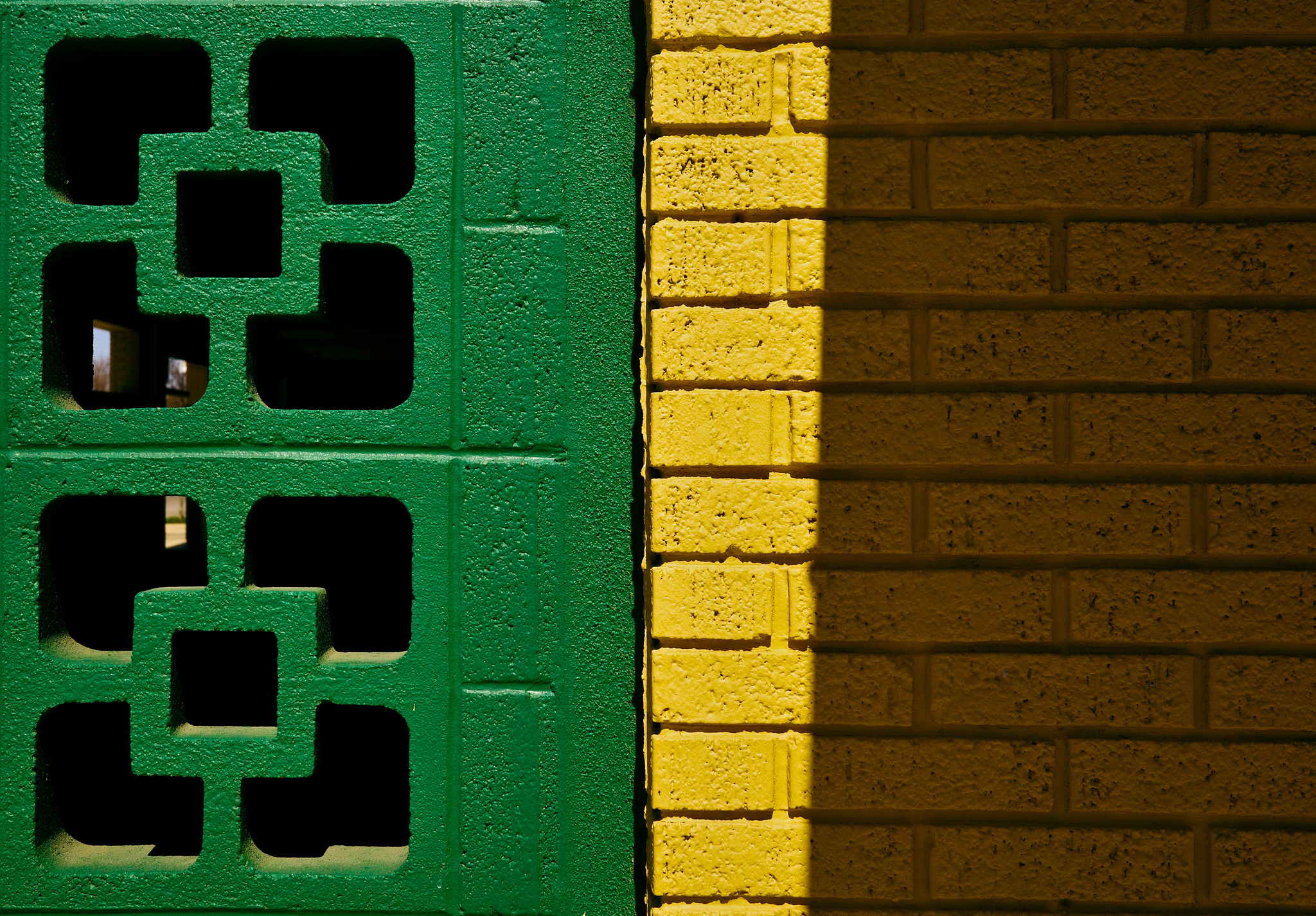 Green and Yellow Bricks